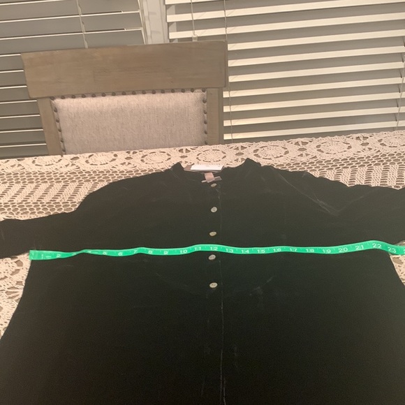 NWT J.JILL VELVET BLOUSE/TUNIC SIZE L - Picture 11 of 15